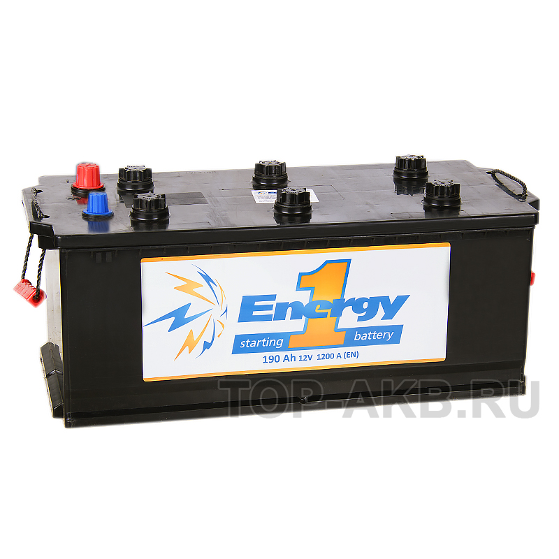 Автомобильный аккумулятор Energy ONE 190 Ач евро 1200А 516x223x223