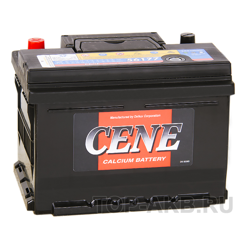 Автомобильный аккумулятор Cene 56177 (61R 610A 242x175x175)