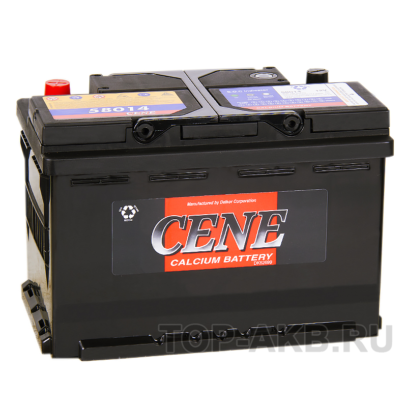 Автомобильный аккумулятор Cene 58014 (80R 780A 278x175x190)