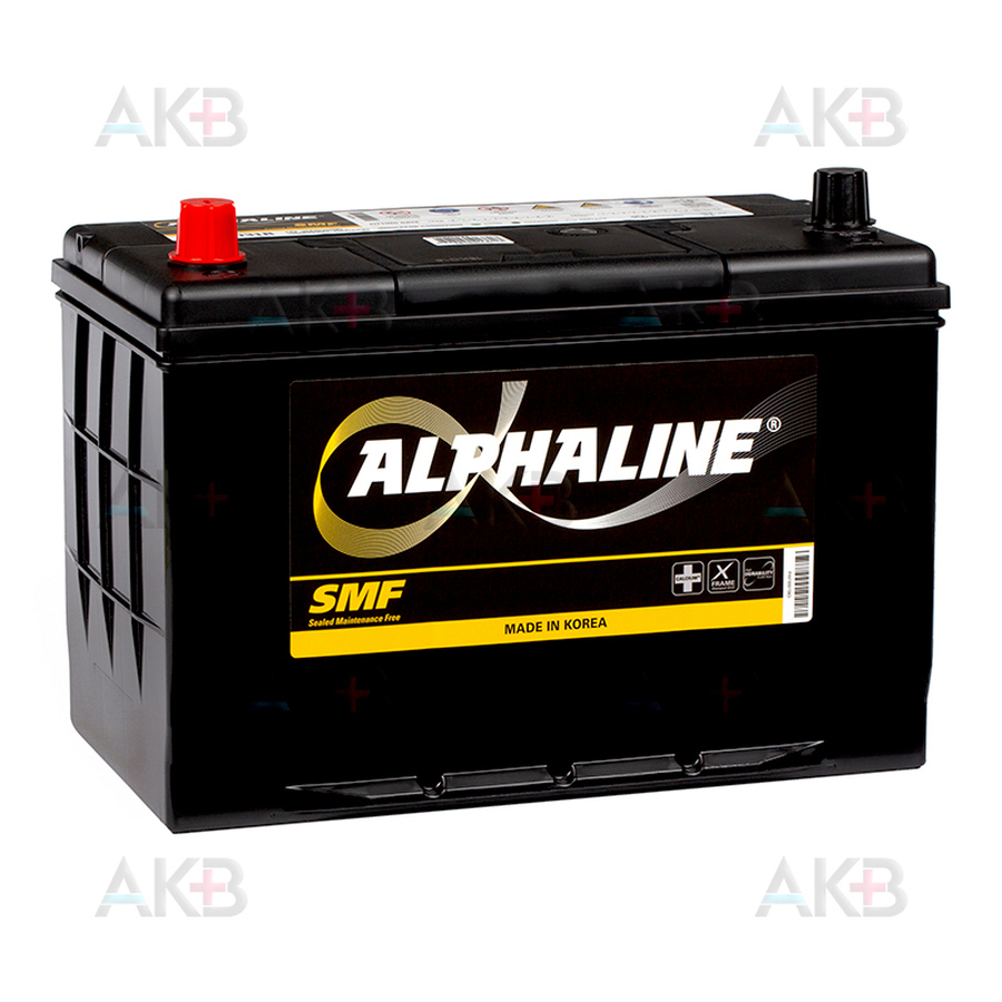 Автомобильный аккумулятор Alphaline Standard 105D31R 90L 750A 302x172x220