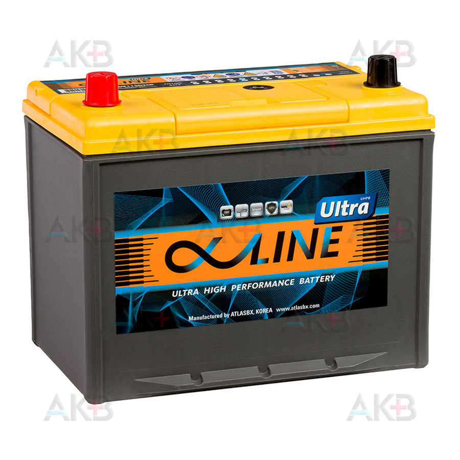 Автомобильный аккумулятор Alphaline Ultra 115D26R 88L 800A 260x173x227