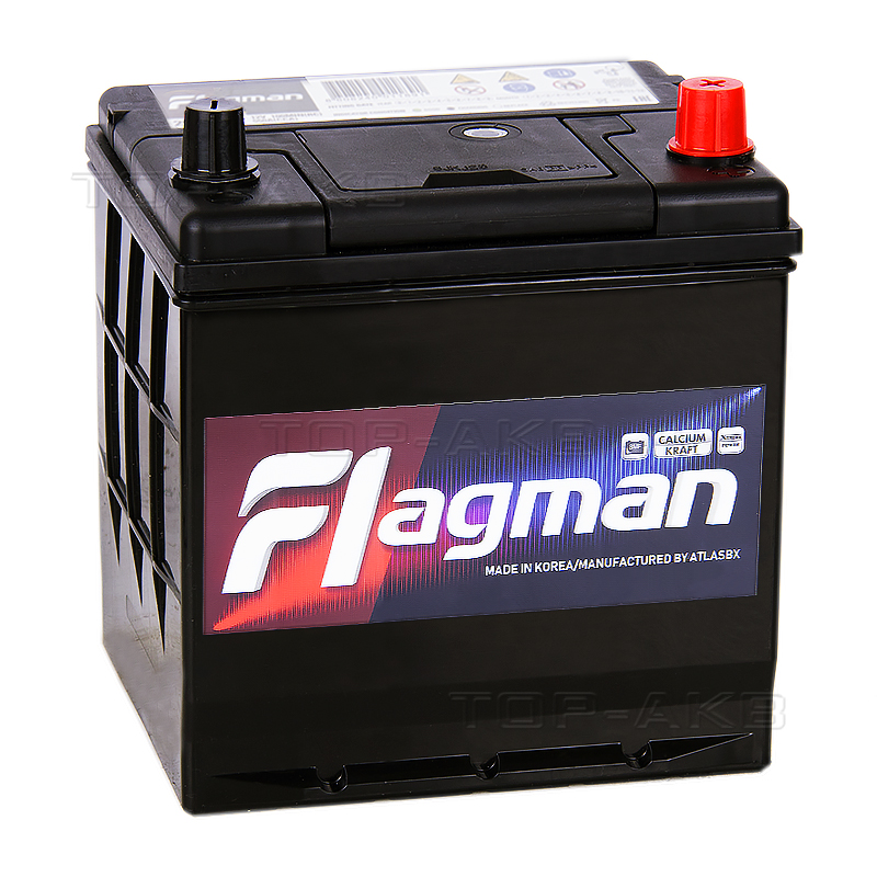 Автомобильный аккумулятор Flagman 26R-550 50R 550A 208x172x200
