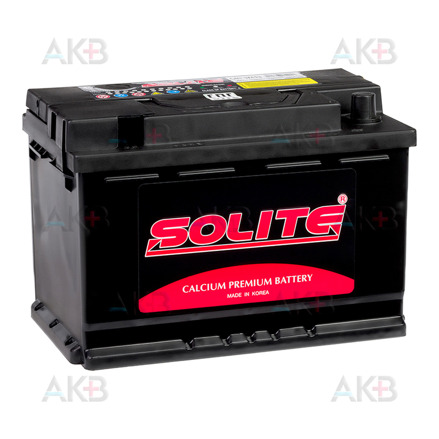 Автомобильный аккумулятор SOLITE 57413 (74L 690 277x174x189)