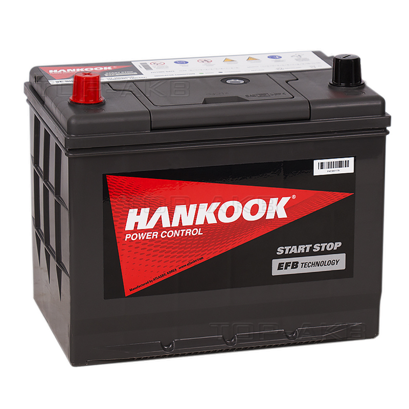 Автомобильный аккумулятор Hankook EFB 100D26R (68L 730А 258x173x225) Start-Stop