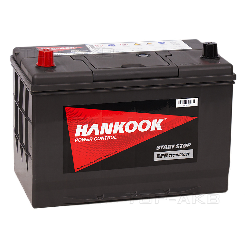 Автомобильный аккумулятор Hankook EFB 115D31R (80L 800А 306x175x225) Start-Stop