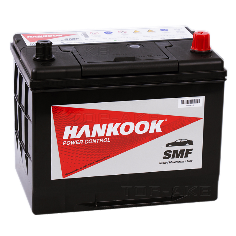 Автомобильный аккумулятор Hankook 95D26FL (80R 700A 261х175х225)