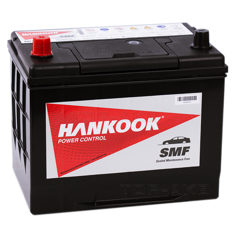 Автомобильный аккумулятор Hankook 95D26FR (80L 700A 261х175х225)