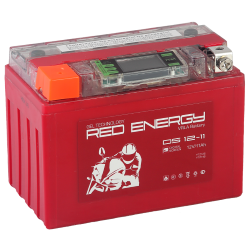 Мото аккумулятор Red Energy DS 1211, 12V 11Ah 220А (151x86x112) YTZ12S, YTZ14S