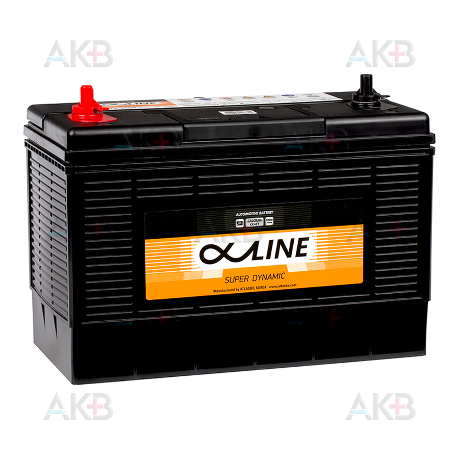 Автомобильный аккумулятор Alphaline MF31S-1000 прямая пол. 1000А (330x173x240) клеммы под гайку