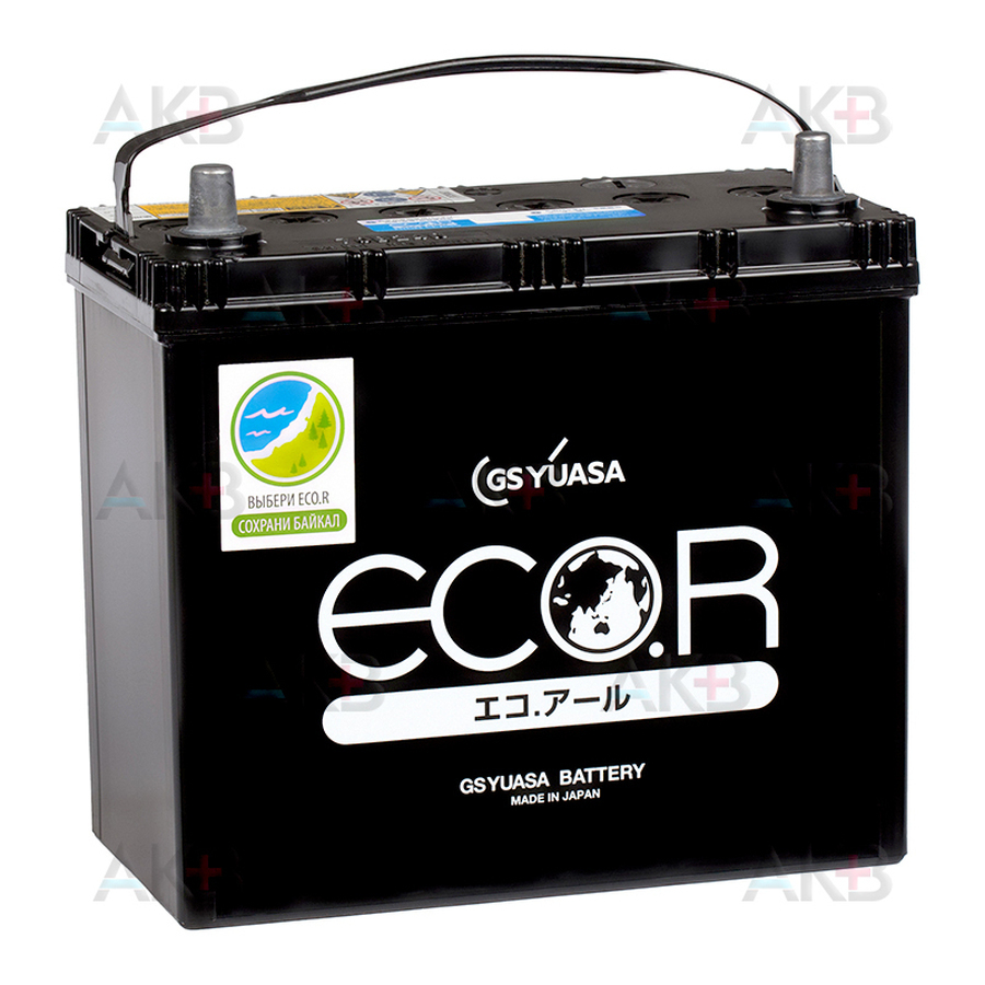 Автомобильный аккумулятор GS Yuasa EC 70B24R (52L 500A 238x128x227) ECO.R (EC)