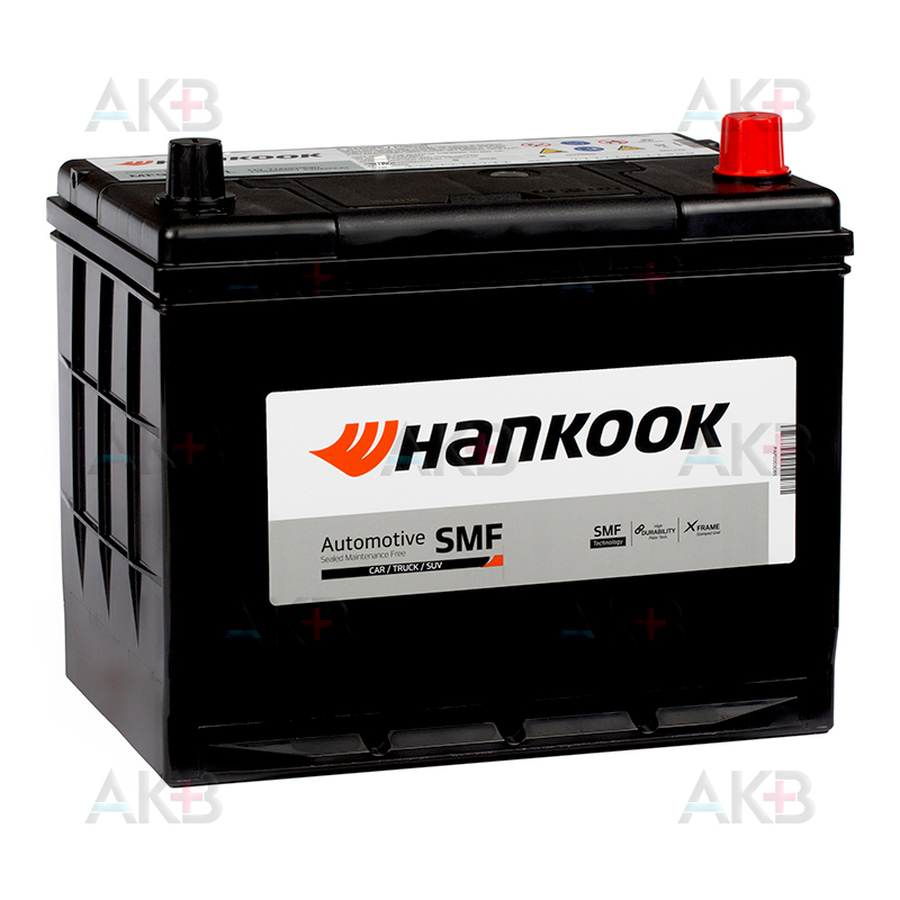 Автомобильный аккумулятор Hankook 90D26L (72R 630A 260х173х225)