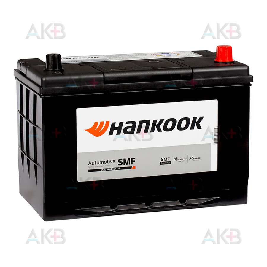 Автомобильный аккумулятор Hankook 105D31L (90R 750A 305х172х225)