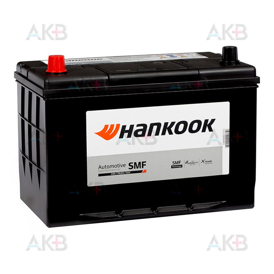 Автомобильный аккумулятор Hankook 115D31R (95L 830A 305х172х225)