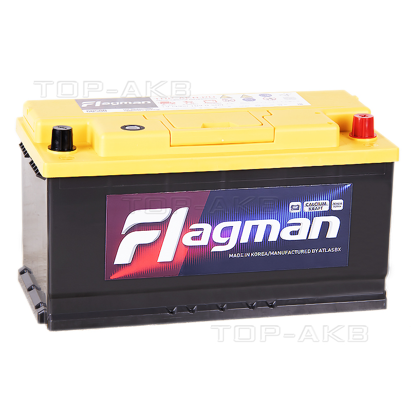 Автомобильный аккумулятор Flagman 105R 950A (353x175x190) 60500 L5