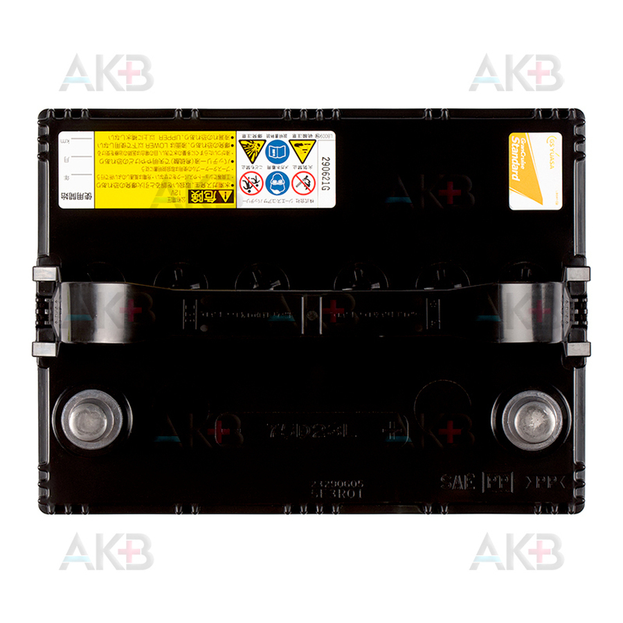 Автомобильный аккумулятор GS Yuasa GST 75D23L (65R 530A 232x173x227) GranCruise Standard (штатные)