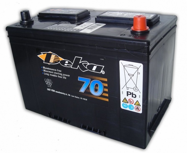 Автомобильный аккумулятор Deka 95R (627FMF 710A 305x171x225)