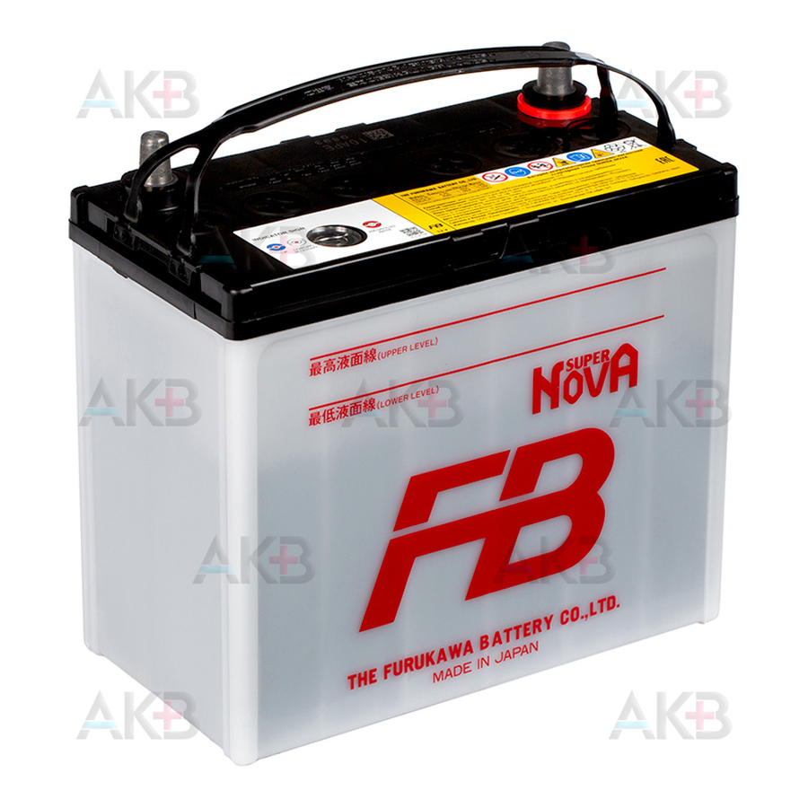 Автомобильный аккумулятор FB Super Nova 55B24R (45L 440A 238x129x225)