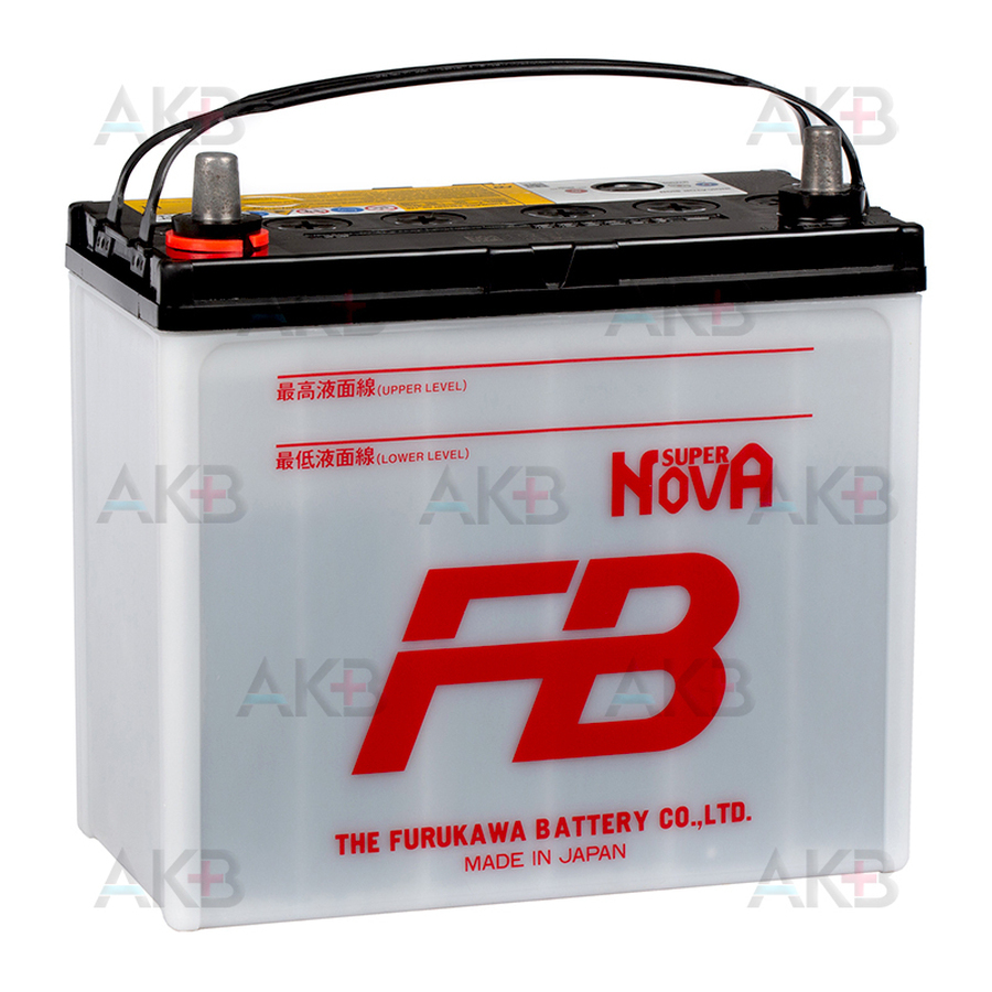 Автомобильный аккумулятор FB Super Nova 55B24R (45L 440A 238x129x225)