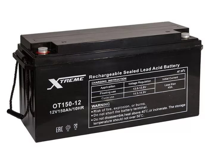 Аккумуляторная батарея Xtreme VRLA 12V 150 Ah (OT150-12) 483x170x240