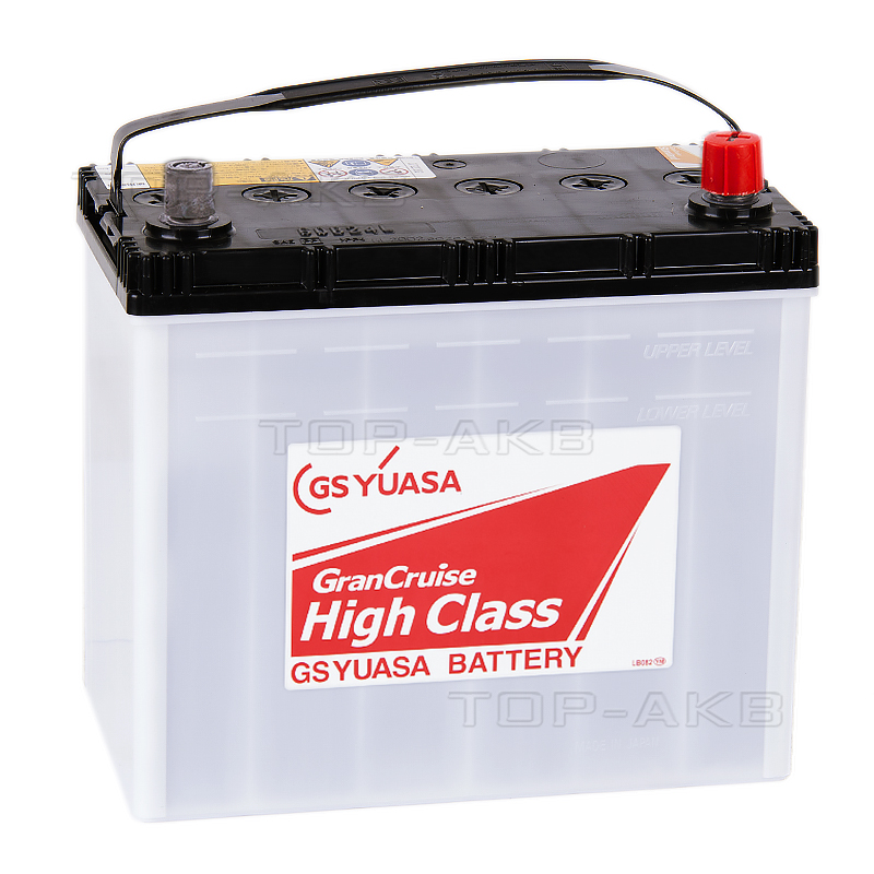 Автомобильный аккумулятор GS Yuasa GHC-60B24L (45R 490A 238x128x227) GranCruise High Class переходник