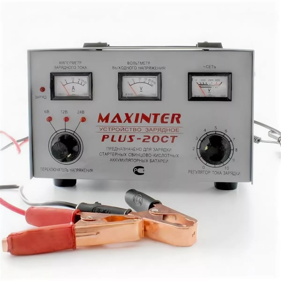 Зарядное устройство Maxinter Plus-20CT (Dynamic) 6/12/24В 30А