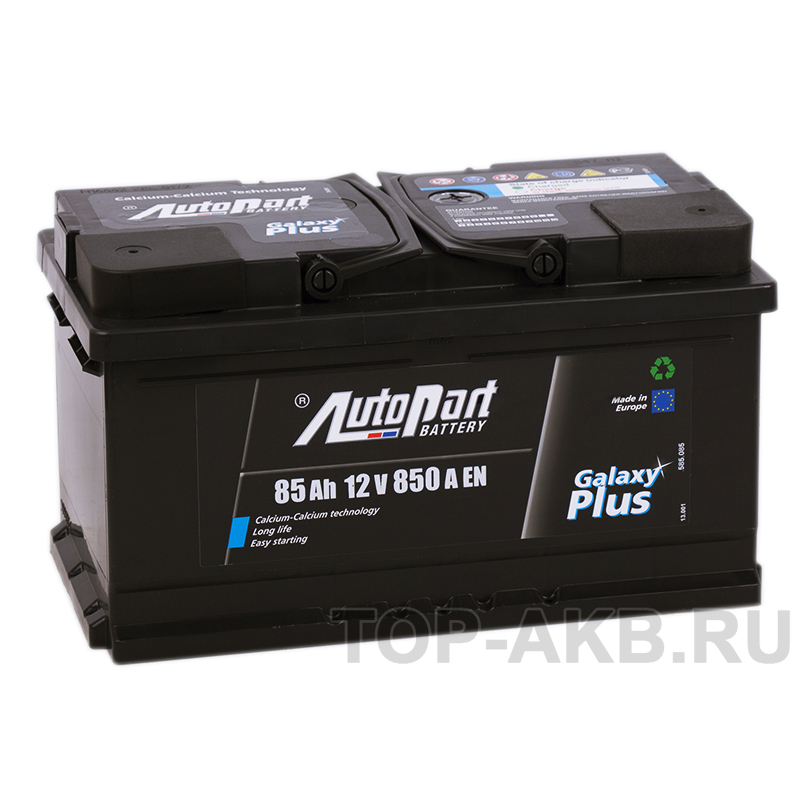 Автомобильный аккумулятор Autopart Galaxy Plus 85R низкий 850А (315x175x175)