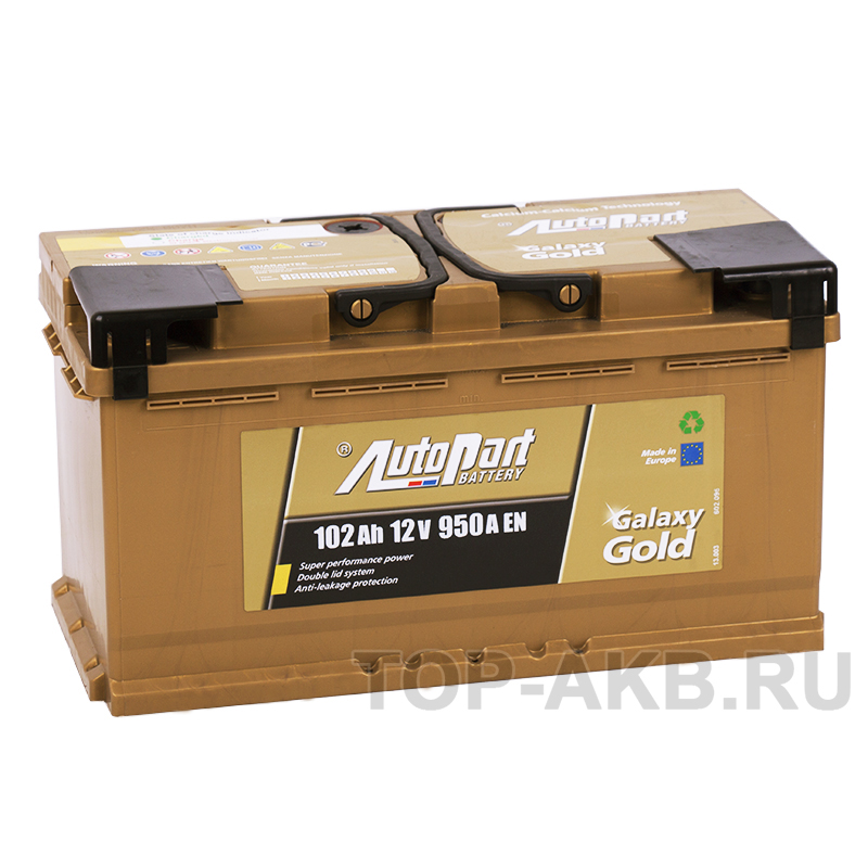Автомобильный аккумулятор AutoPart Galaxy Gold 102R 950А (353x175x190)