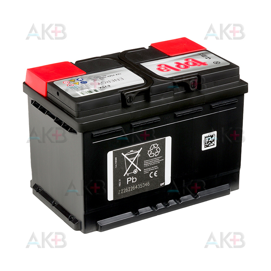 Автомобильный аккумулятор Topla Energy 75L (700A 278x175x190) 108375 57413