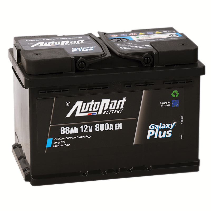 Автомобильный аккумулятор Autopart Galaxy Plus 88L 800А (276x175x190)
