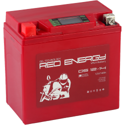 Мото аккумулятор Red Energy DS 1212, 12V 12Ah 185А (150x87x130) YTX14-BS, YTX12-BS