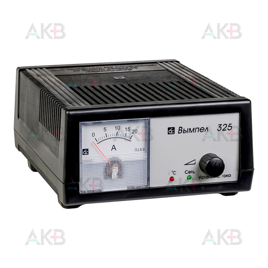 Зарядное устройство Вымпел 325 (автомат, 0-20А, 12В, стрелочный амперм)