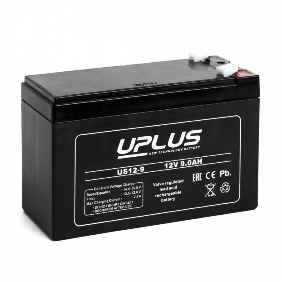 Аккумуляторная батарея Uplus US12-9 | 12V 9 Aч (151x65x94)