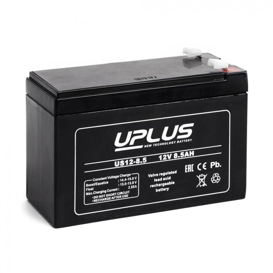 Аккумуляторная батарея Uplus US12-8.5 | 12V 8.5 Aч (151x65x94)