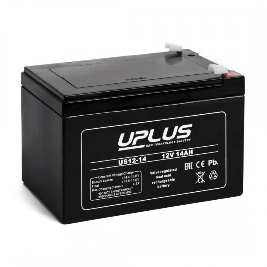 Аккумуляторная батарея Uplus US12-14 | 12V 14 Aч (151x98x95)