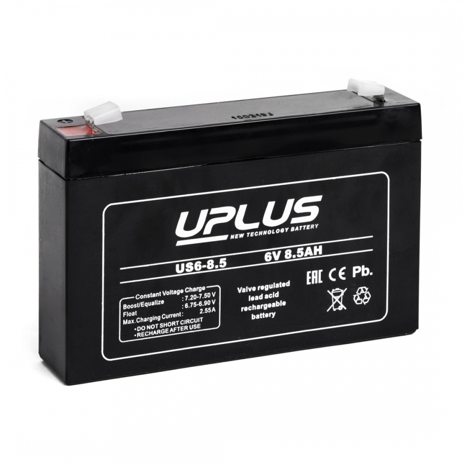 Аккумуляторная батарея Uplus US6-8.5 | 6V 8.5 Aч (151x34x94)