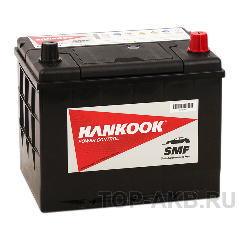 Автомобильный аккумулятор Hankook 85-550 (60R 550 230x172x204)