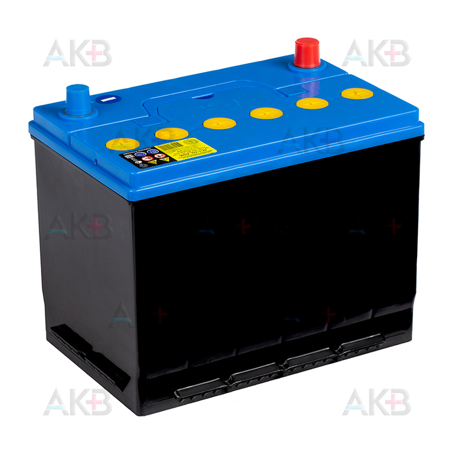 Автомобильный аккумулятор Tyumen Battery Asia 75 Ач прям. пол. 630A (266x173x225)