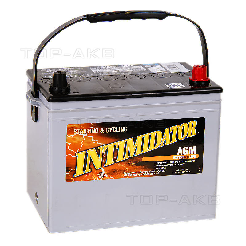 Автомобильный аккумулятор Deka Intimidator AGM 65R 710A (260x173x227) 9A24F