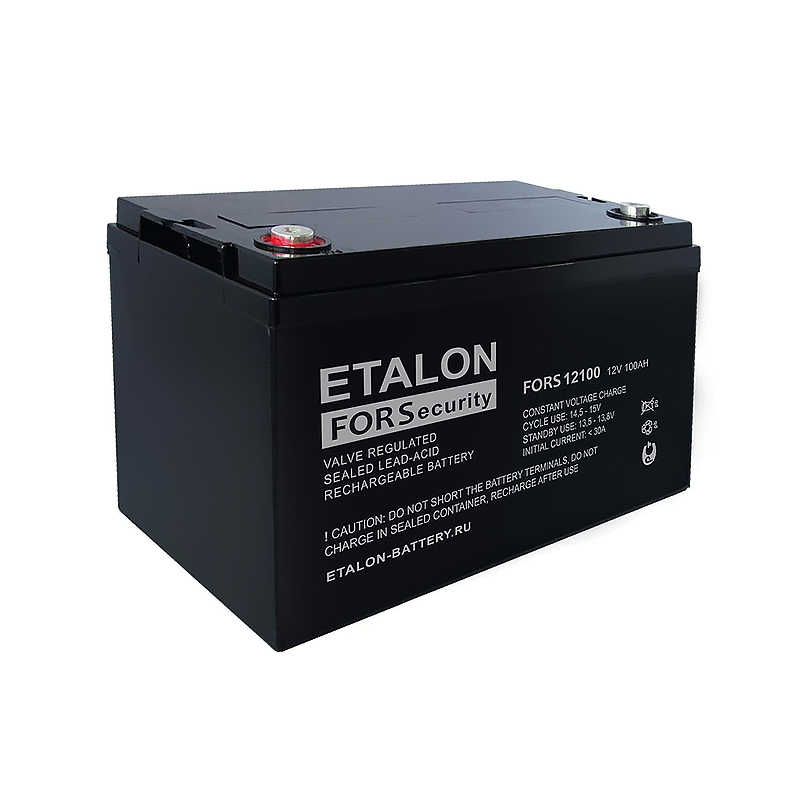 Аккумуляторная батарея ETALON FS 12100 (12V 100 Aч 330x173x214)