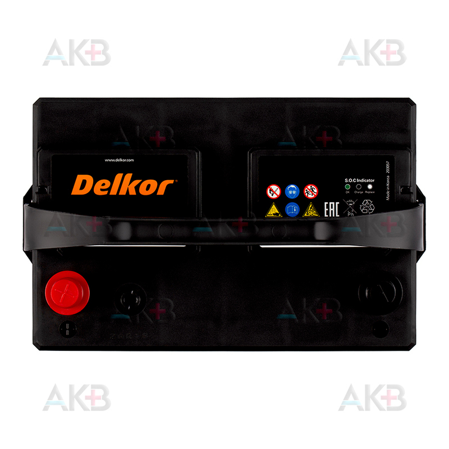 Автомобильный аккумулятор Delkor 65-850 (100L 850A 306x192x192) для Ford Explorer