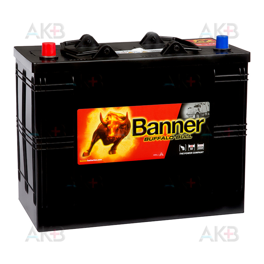 Автомобильный аккумулятор BANNER Buffalo Bull (625 13 N) 12V 125Ah 760A EN (345x172x283)