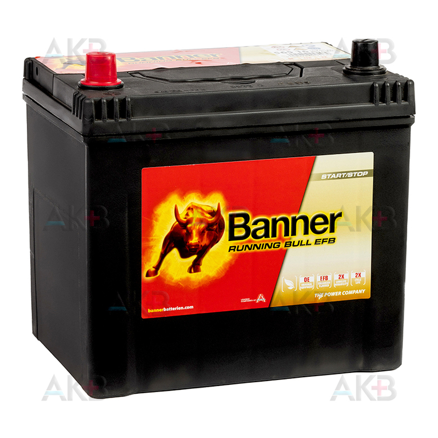 Автомобильный аккумулятор Banner Running Bull EFB Start-Stop (565 16) 65L 550A 232x173x225