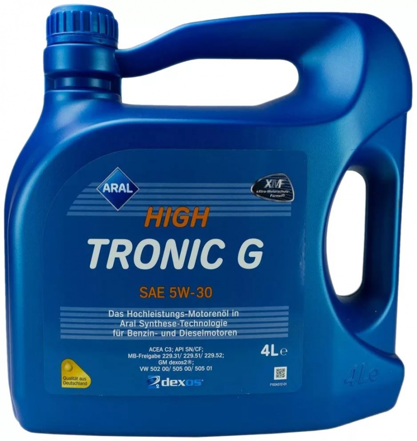 Моторное масло Aral HighTronic G 5W30 4л