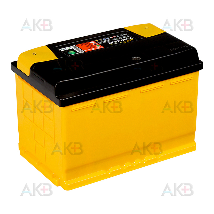 Автомобильный аккумулятор Kainar 6СТ-77 VL АПЗ о.п. 77Ач 750А (278x175x190)