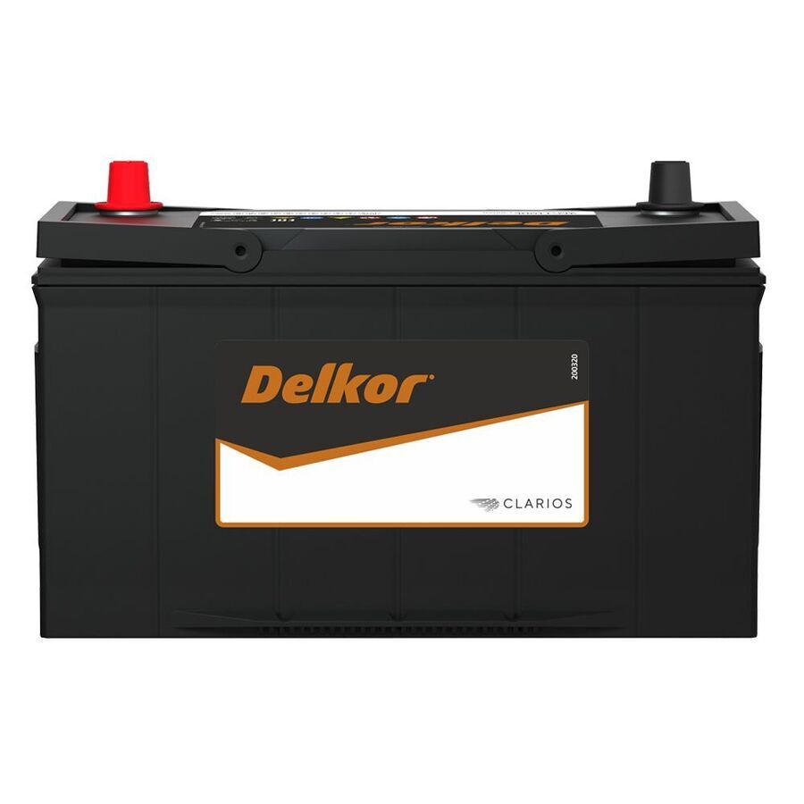 Автомобильный аккумулятор Delkor 100GR 12V 100Ah 900A (324x173x225) D33R пр