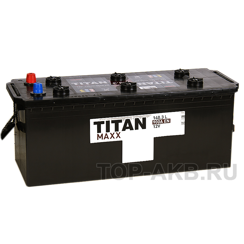 Автомобильный аккумулятор Titan Maxx 140 евро 900А 513x190x230