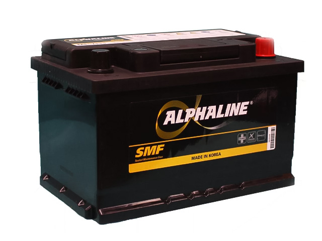 Автомобильный аккумулятор Alphaline Standard 57113 12V 71Ah 640A (278x175x175) 71.0 L3B обр. низк