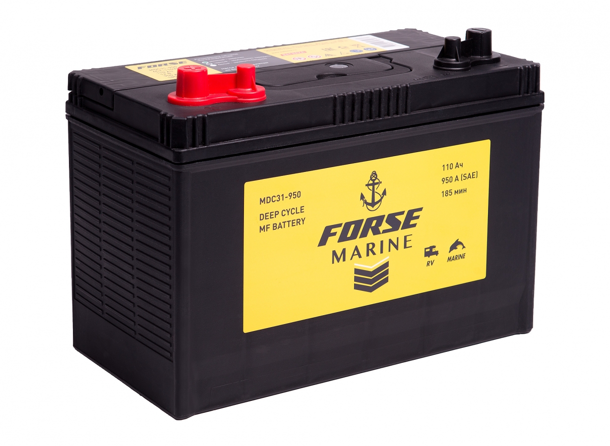 Автомобильный аккумулятор Forse Marine 6СТ-110VL (1) (330x172x238) MDC31-950