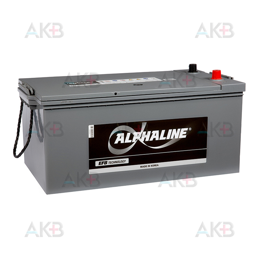 Автомобильный аккумулятор Alphaline EFB SE 72512R 12V 225 Ah 1400A (517x273x240)