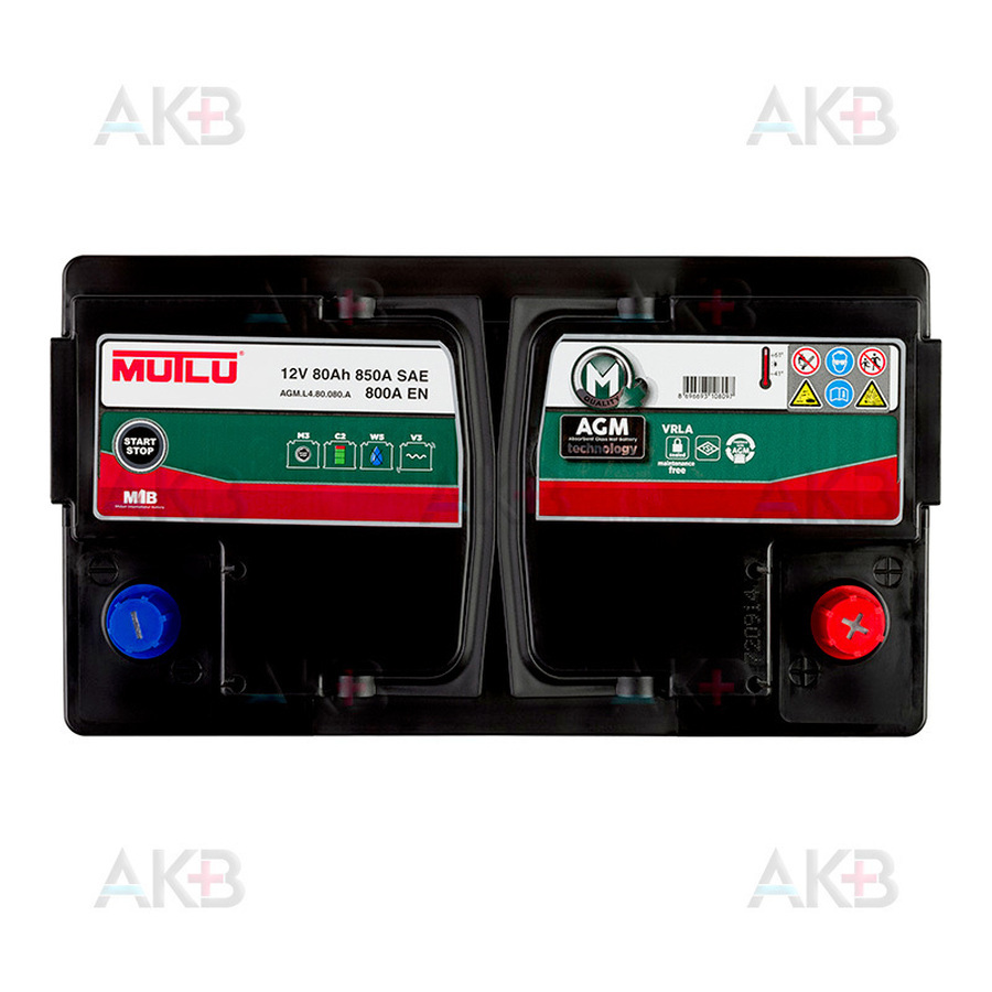 Аккумулятор Agm 80ah 800a Купить
